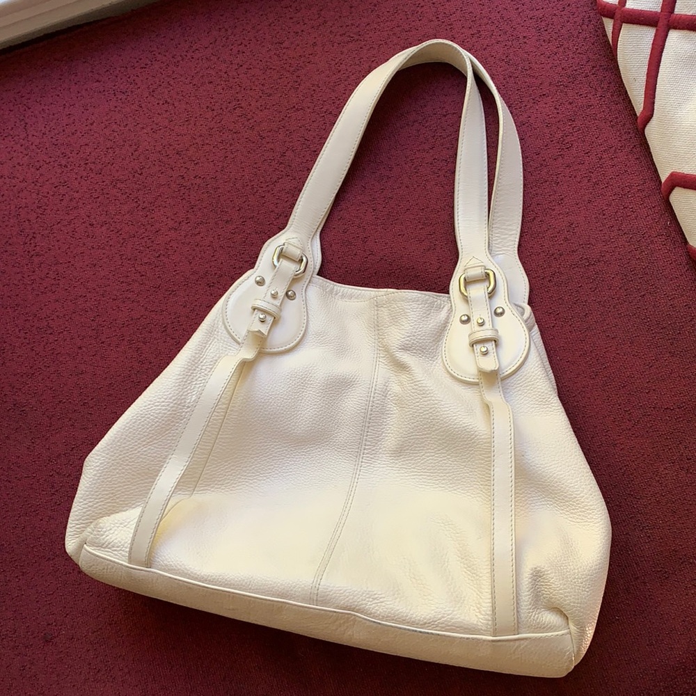 Furla bone leather shoulder-bag